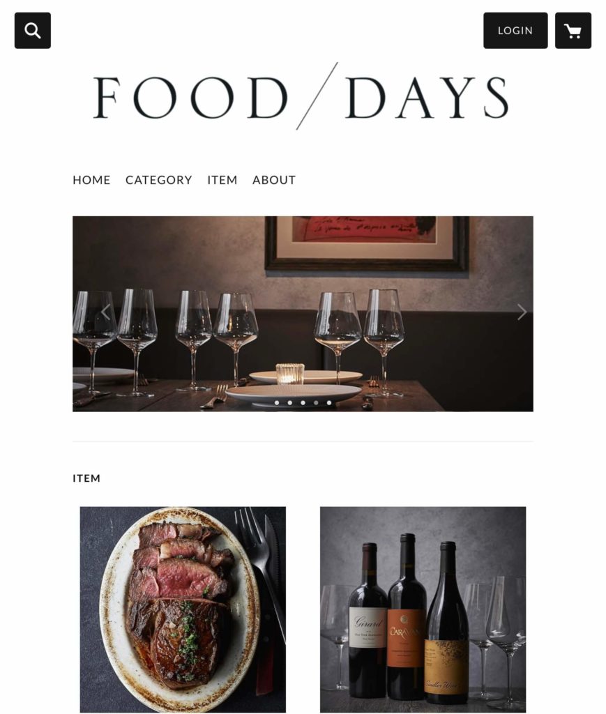 FOOD/DAYS通販サイト1