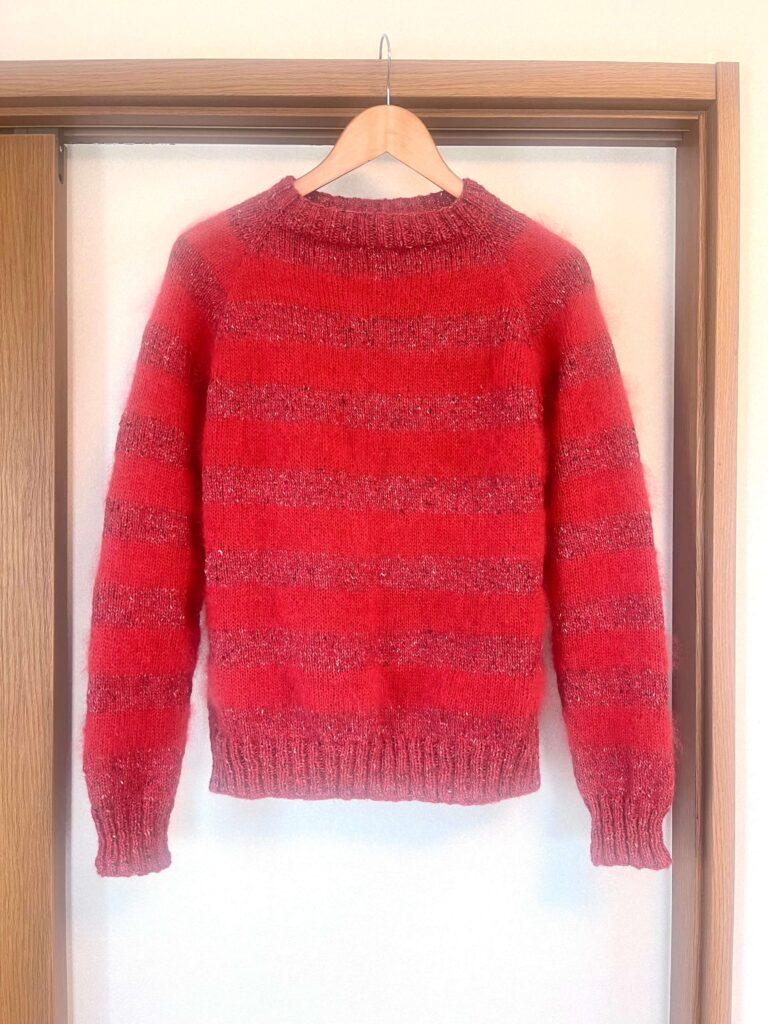 ボーダーセーター　amuhibi