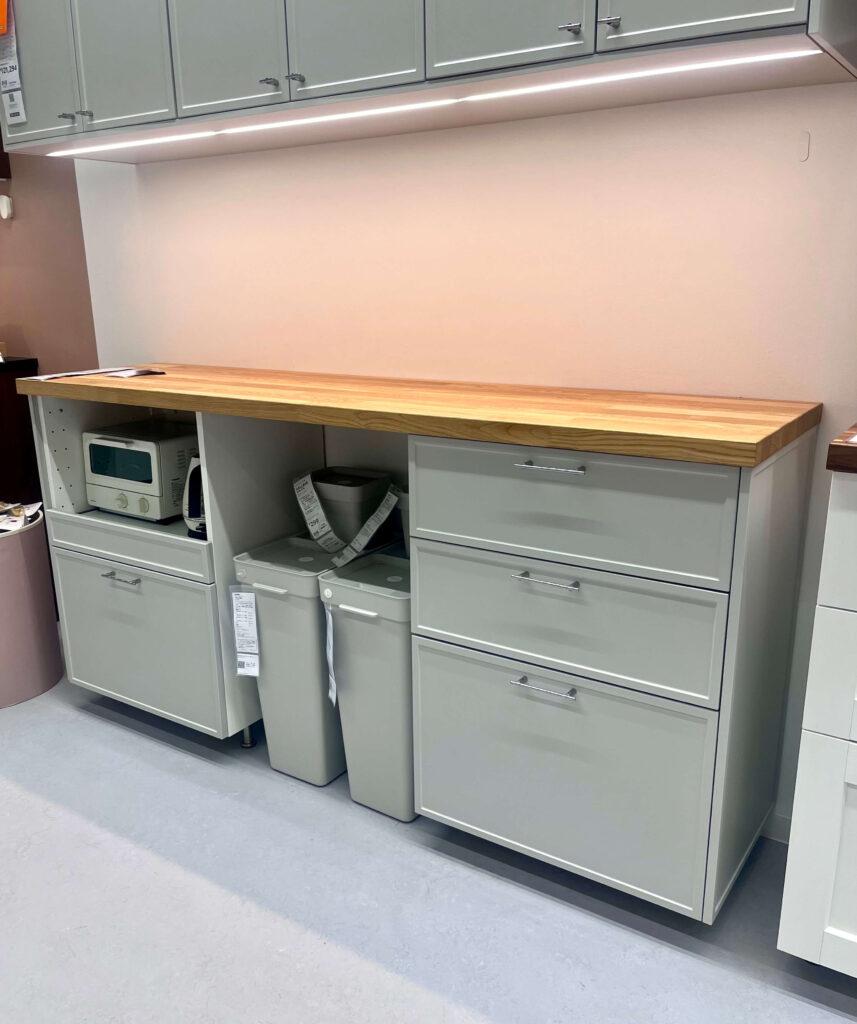 IKEA　キッチン収納