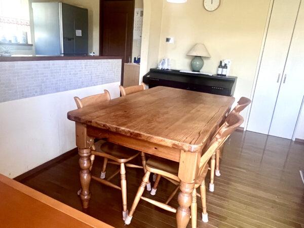 ダイニング　テーブル　レイアウト変更後